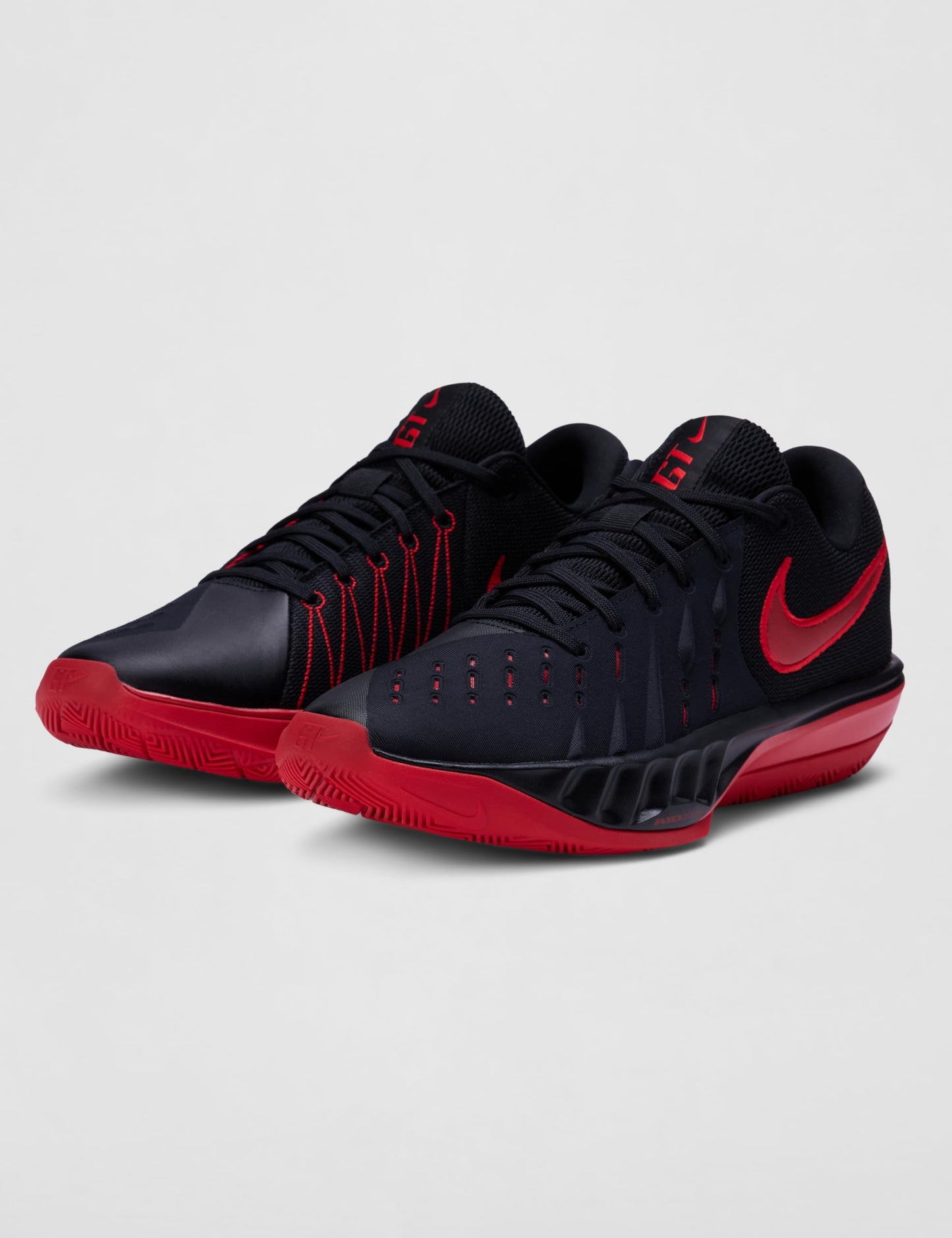 Nike Men's Air Zoom G.T. Cut Academy 2, Black/University Red