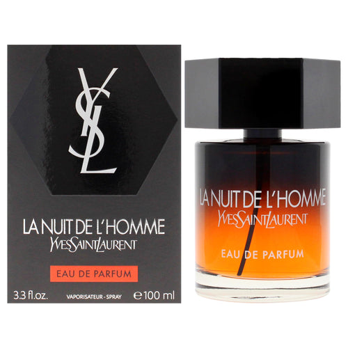 Yves Saint Laurent La Nuit De L'Homme para Hombre (3.3 oz / EDP Spray / Nuevo Lanzamiento 2019)