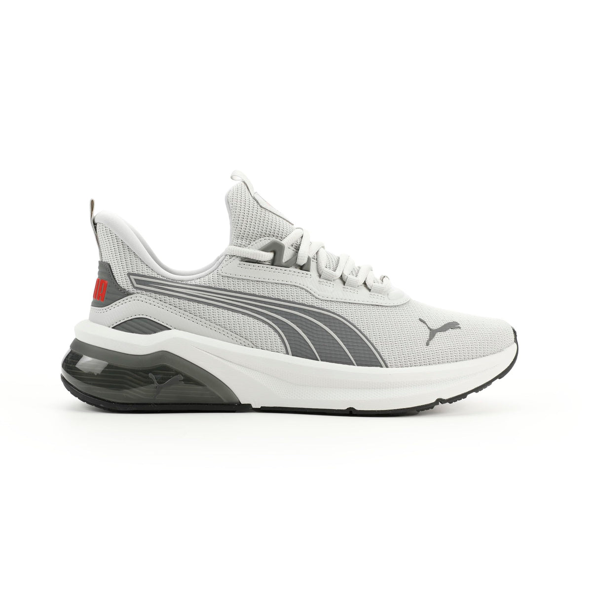 PUMA Men's Seeker Shoes, Cool Light Gray-Cool Dark Gray-for All Time Red SS26