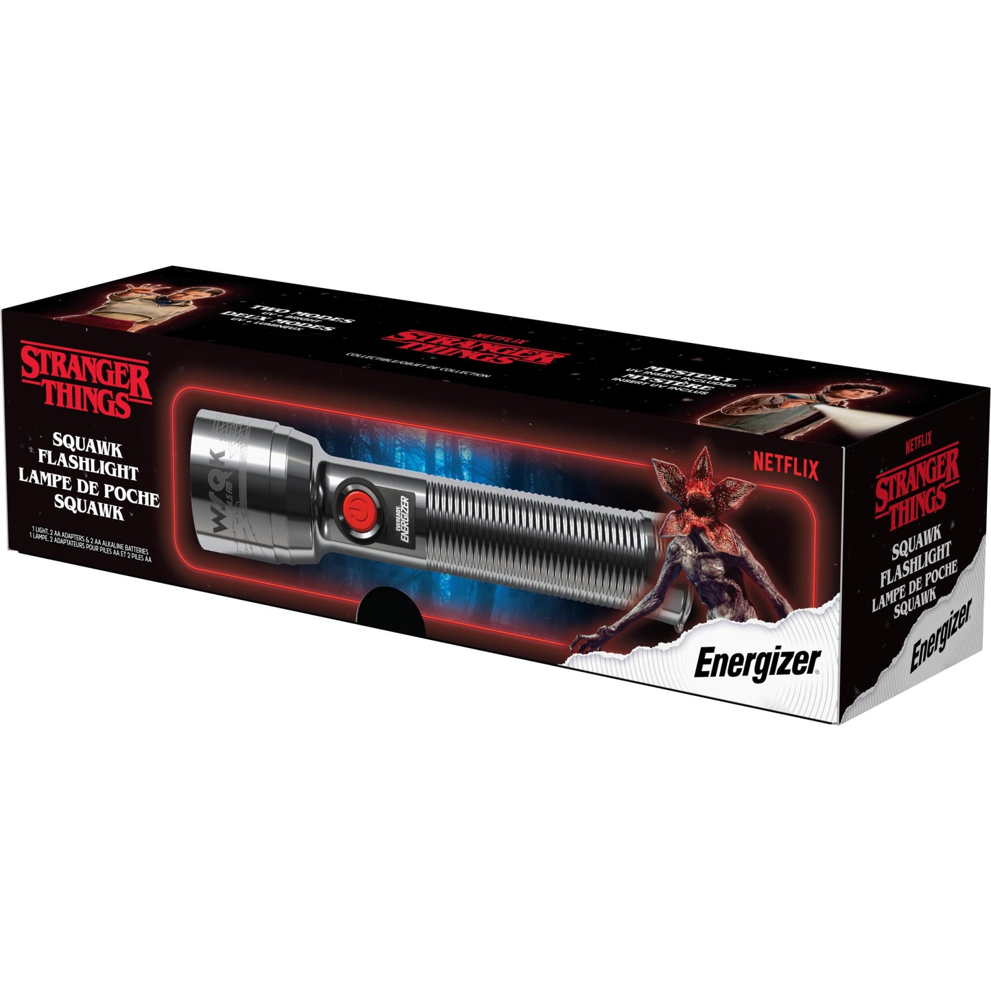Energizer Linterna LED Retro "Stranger Things Squawk" (250 Lúmenes)
