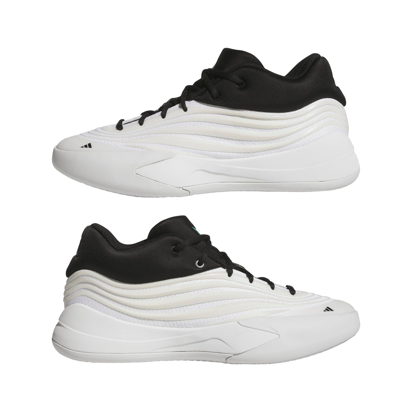 adidas Unisex Dame X Basketball Shoes Zero Metallic/Black/Court Green Men 8.5 Women