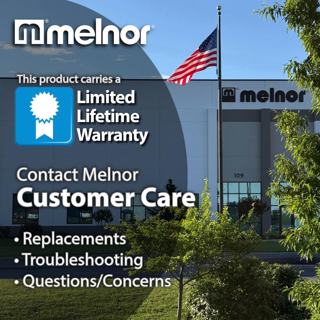 Melnor MiniMax Turbo Oscilador de Aspersores (Amarillo y Negro)