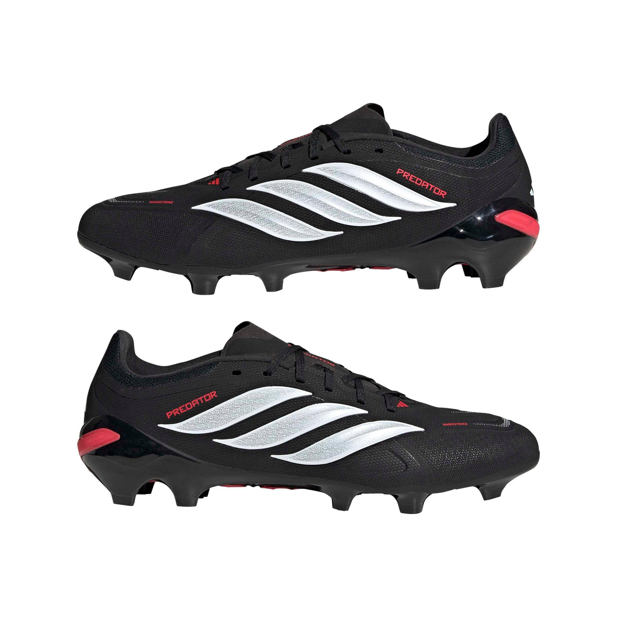 adidas Unisex League Firm Ground, Black/White/Lucid Red