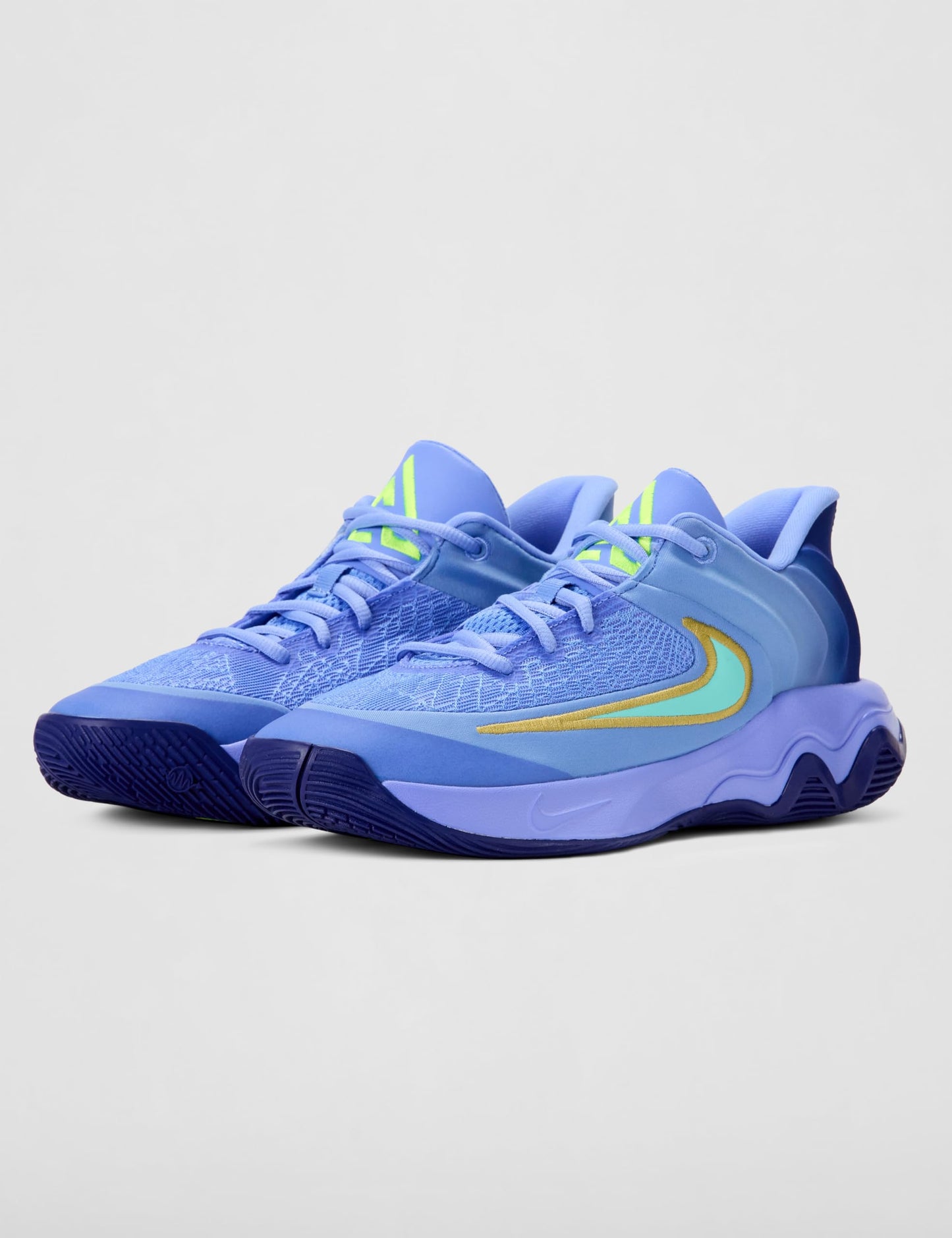Nike Men's Giannis Immortality 4 Basketball Shoes, Royal Pulse/Hyper Turquoise-Deep Royal-Volt
