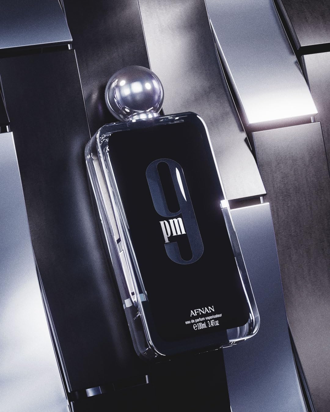Afnan Perfume 9 PM para Hombre (3.4 Fl. Oz)