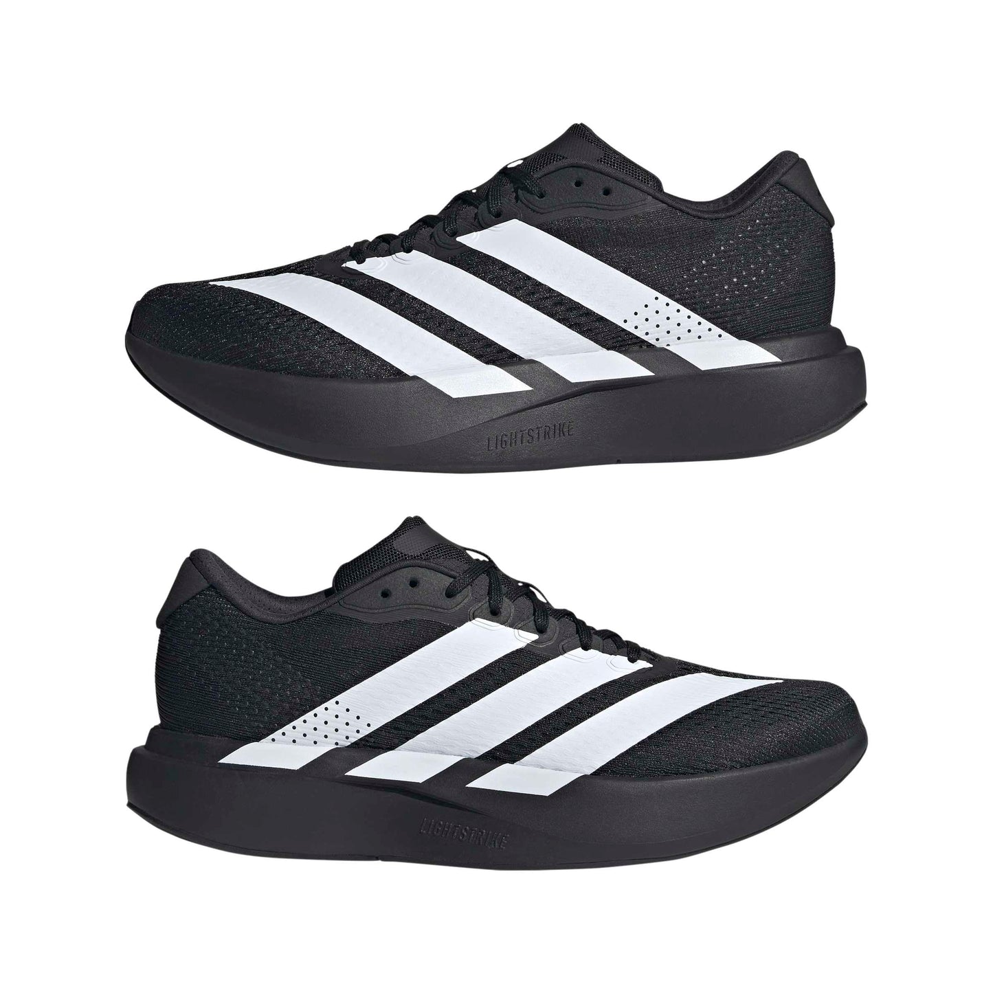 adidas Men's Adizero Pacer Running Shoe Black/White/Carbon