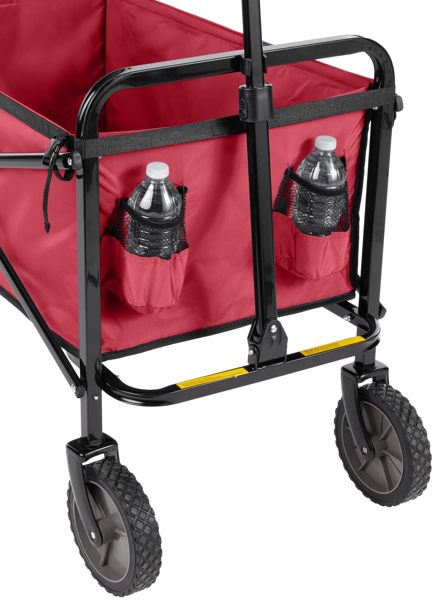 Amazon Basics Carro Utilitario Plegable de Alta Resistencia (Red)