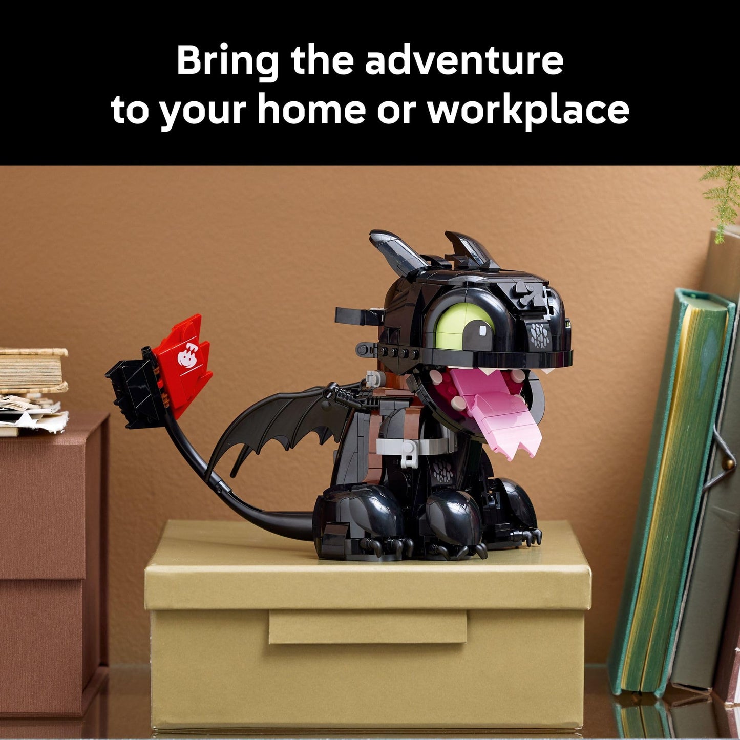 LEGO Set de Construcción Icons Toothless (How to Train Your Dragon)