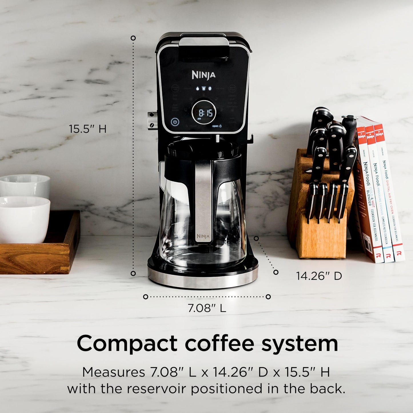Ninja Máquina de Café de Goteo Especializada DualBrew Pro (CFP301 / Black)