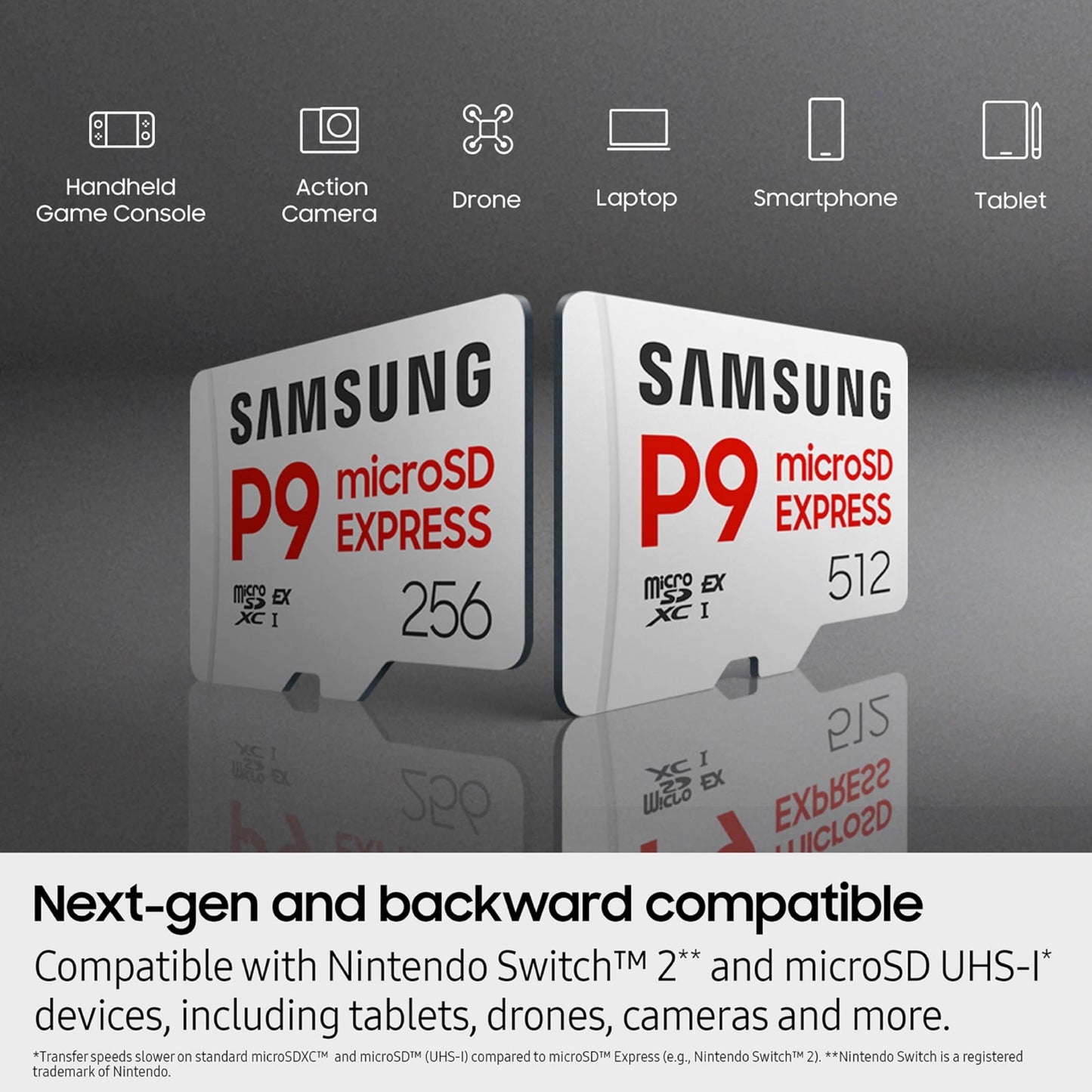 Samsung Tarjeta de Memoria P9 Express microSDXC (512GB)