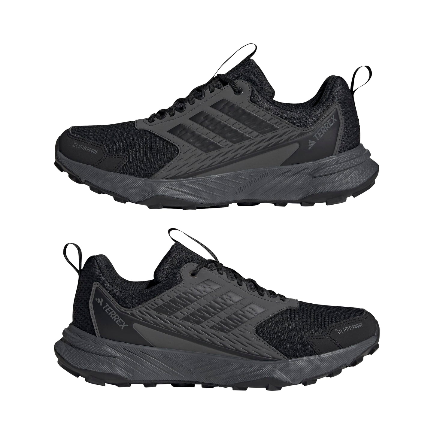 Adidas Men's Terrex Tracefinder 2 Climaproof Trail Running, Black/Black/Grey