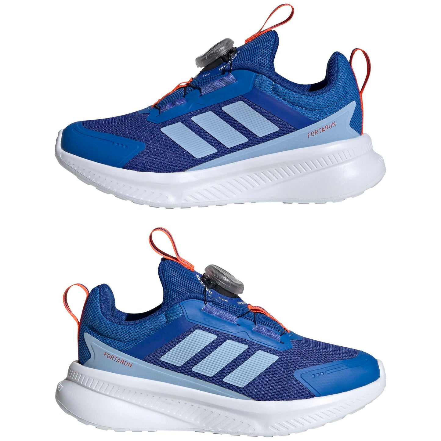 adidas Unisex-Kids Fortarun 4.0 BOA, Team Royal Blue/Blue/Bright Royal