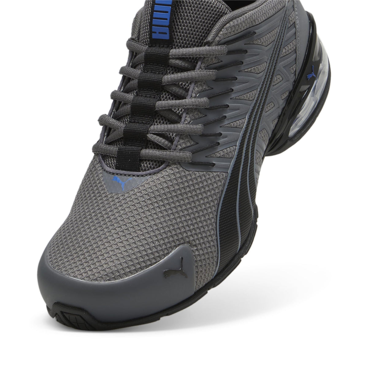 Puma Mens Voltaic Evo Cross Trainer, Cool Dark Gray-Puma Mens Black-Cool Cobalt