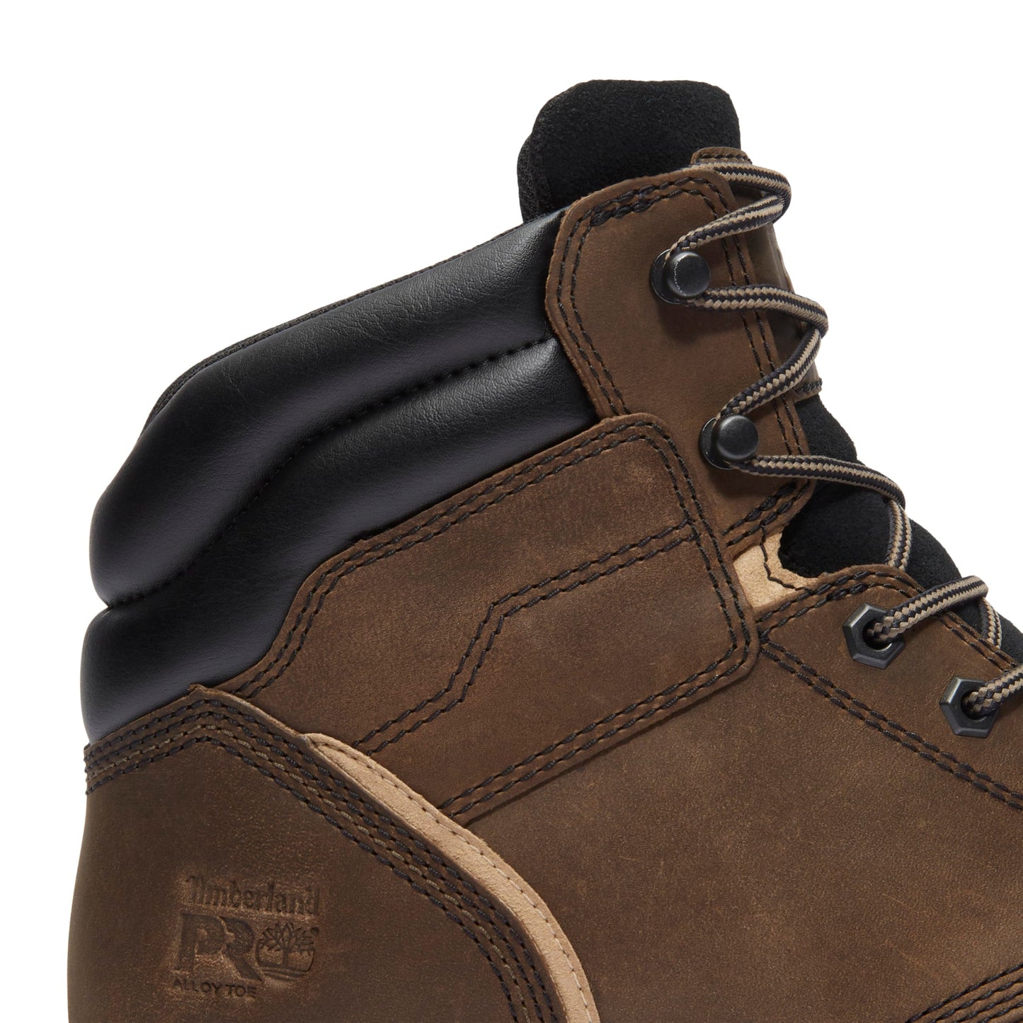 Timberland PRO Men's Titan Tasker 6 Inch Alloy Safety Toe Industrial Work Boot, Medium Brown Full Grain