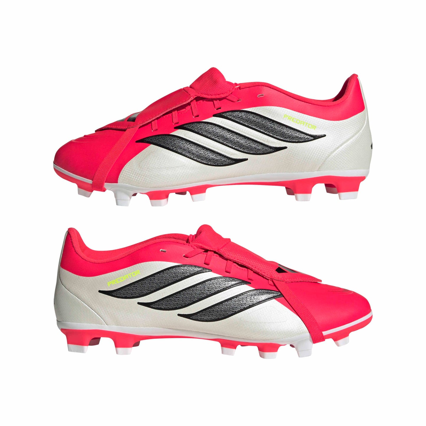 adidas Unisex Club Ft Firm Ground/Multi Ground, Lucid Red/Black/White