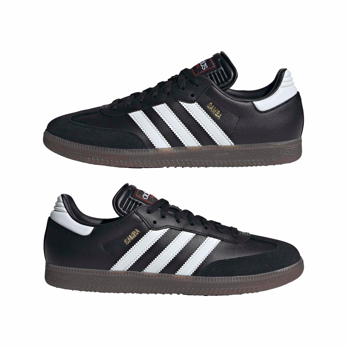 Adidas Unisex-Adult Samba Indoor, Black/White/Vivid Red