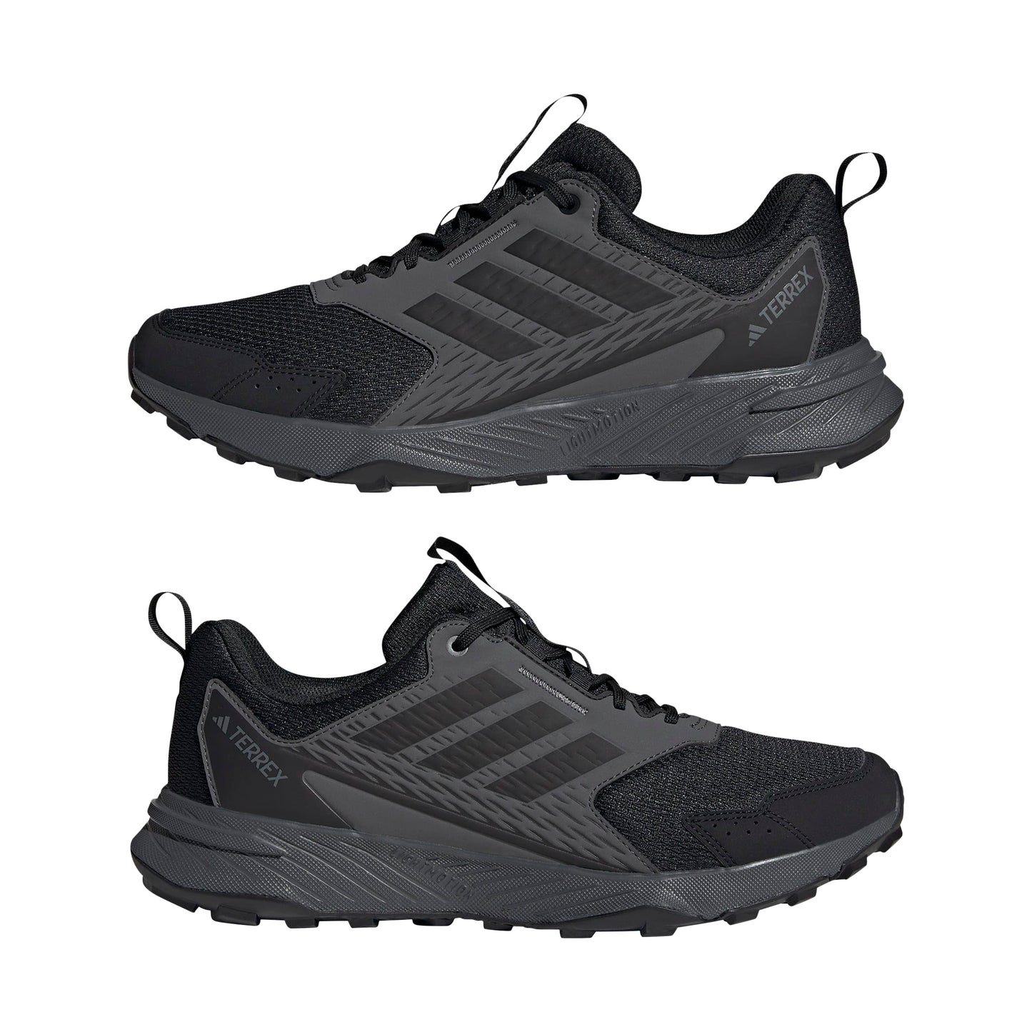 Adidas Mens Terrex Tracefinder 2 Trail Running, Black/Black/Grey