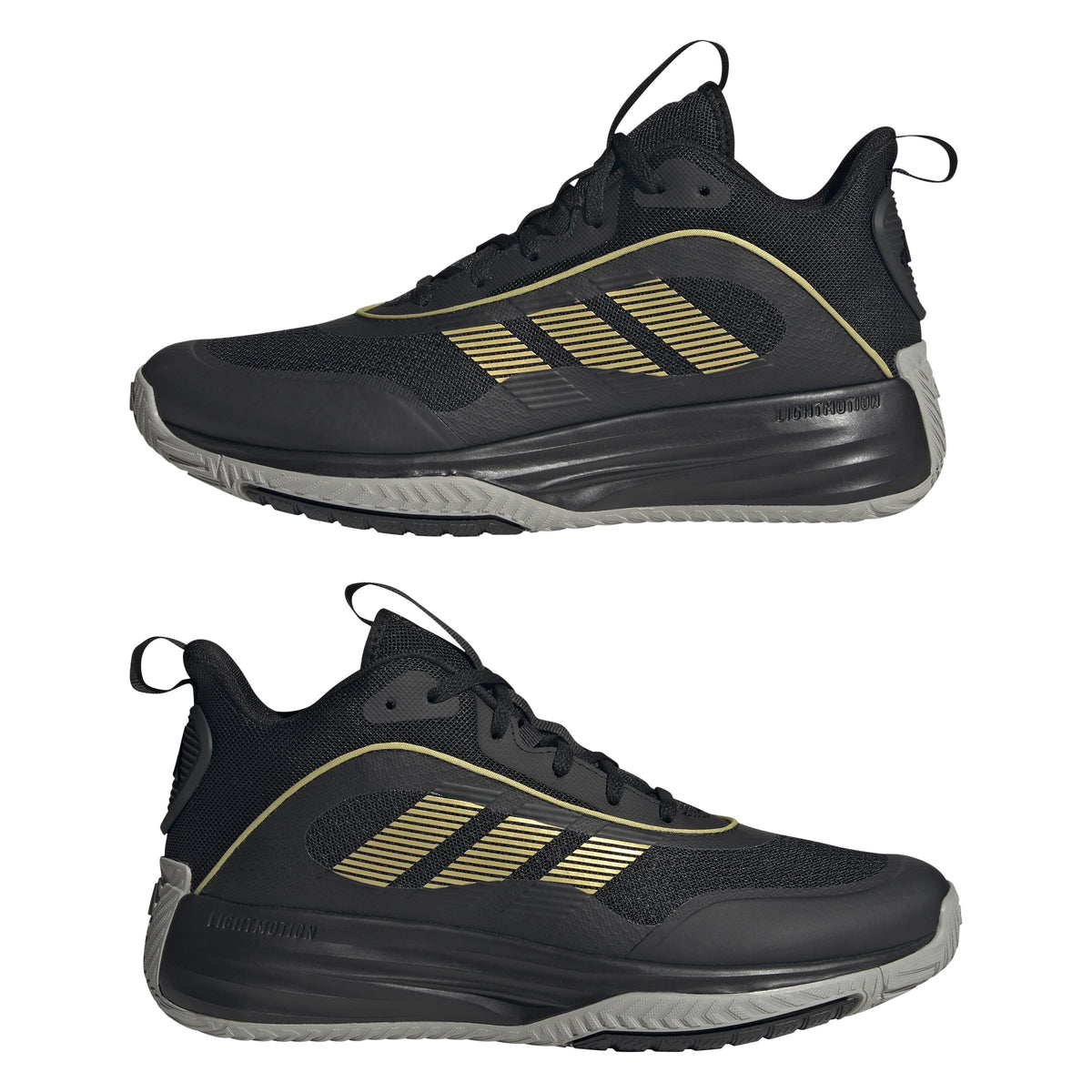 Adidas Men's Own The Game 3.0, Black/Gold Metallic/Solid Grey