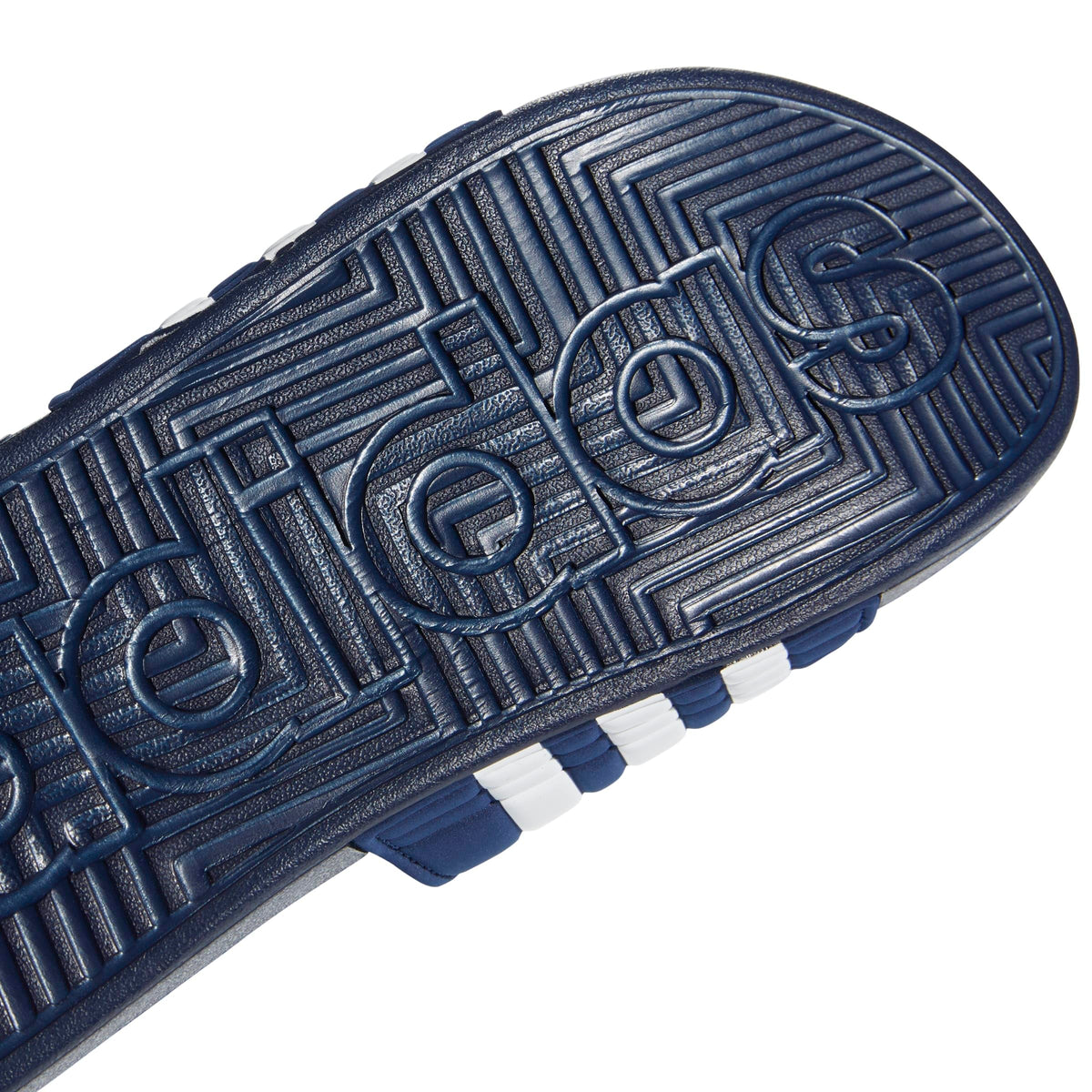 Adidas Performance Adissage Sandal, Dark Blue/White/Dark Blue