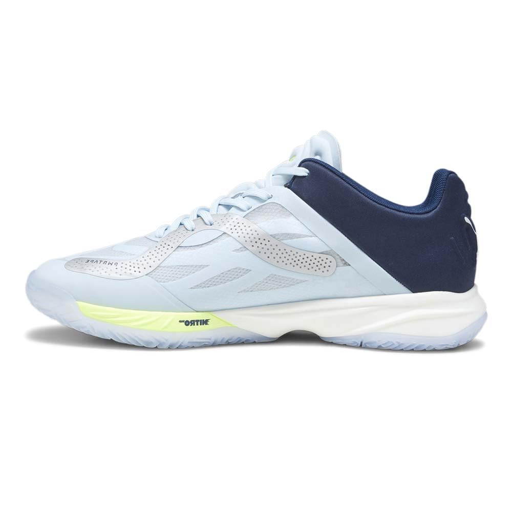 PUMA Mens Accelerate Nitro Sqd Racket Sneakers Shoes - Blue -