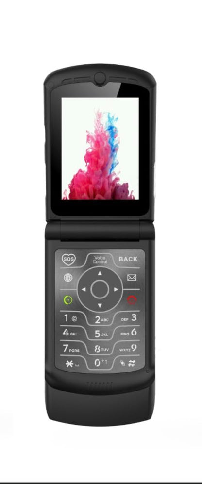 Teléfono Celular Plegable V3 4G LTE (16GB / Android 11 Go)