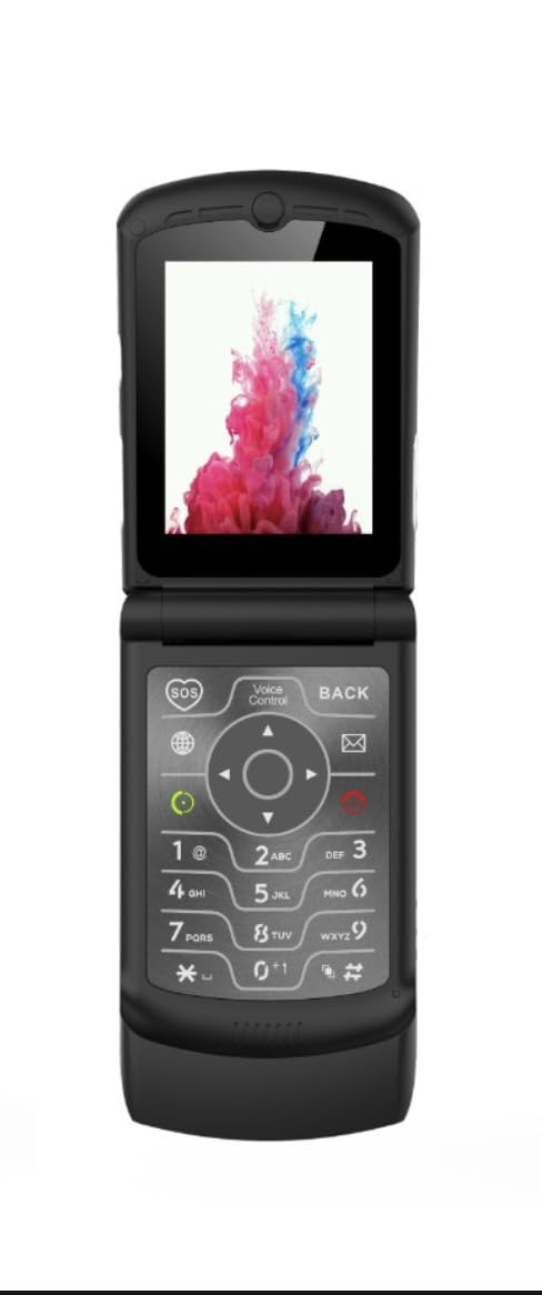 Teléfono Celular Plegable V3 4G LTE (16GB / Android 11 Go)