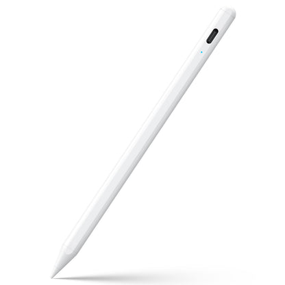 Jamjake Stylus Pen for iPad 6th-11th Generation-2X Fast Charge Active Pencil Compatible with 2018-2026 Apple iPad Pro 11"/12.9"/M4, iPad Air 3/4/5/M2/M3/M4,iPad mini 5/6/7 Gen-White