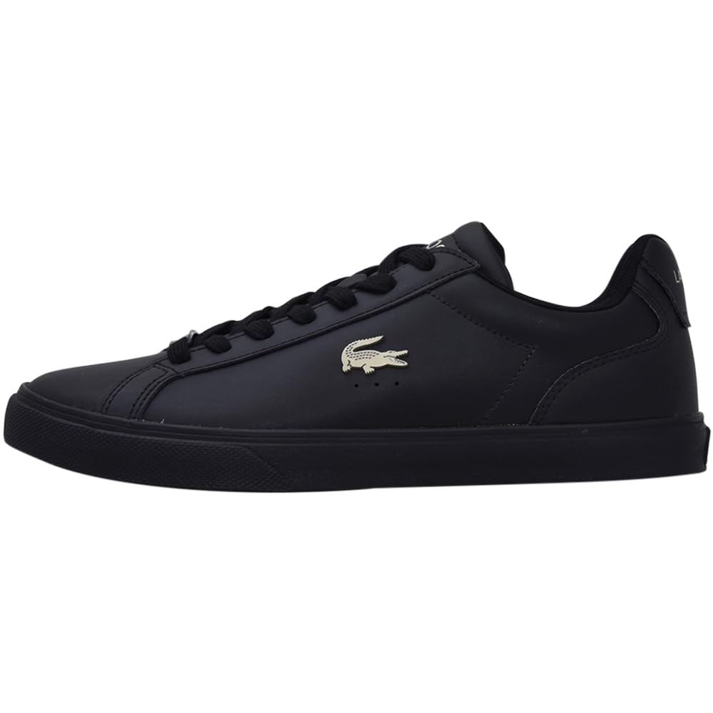 Lacoste Men's Lerond Sneaker, Black/Black