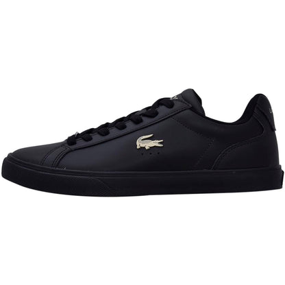 Lacoste Men's Lerond Sneaker, Black/Black