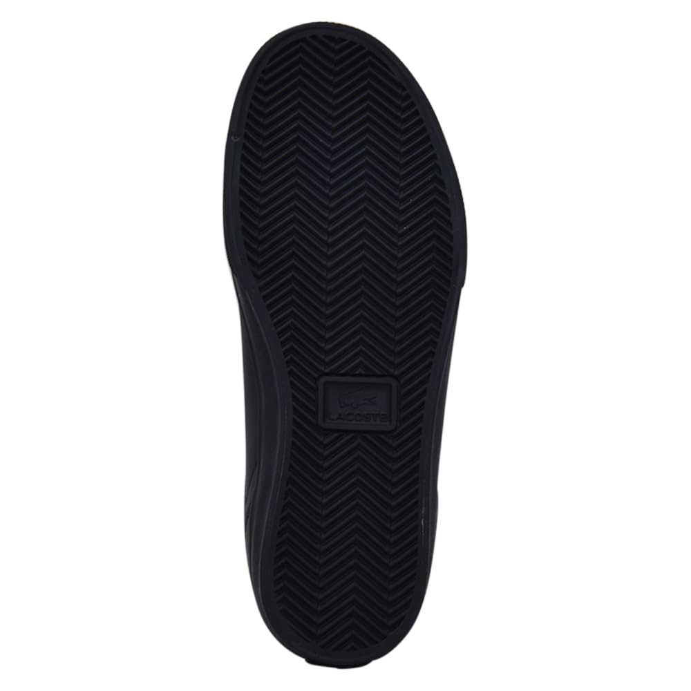 Lacoste Men's Lerond Sneaker, Black/Black