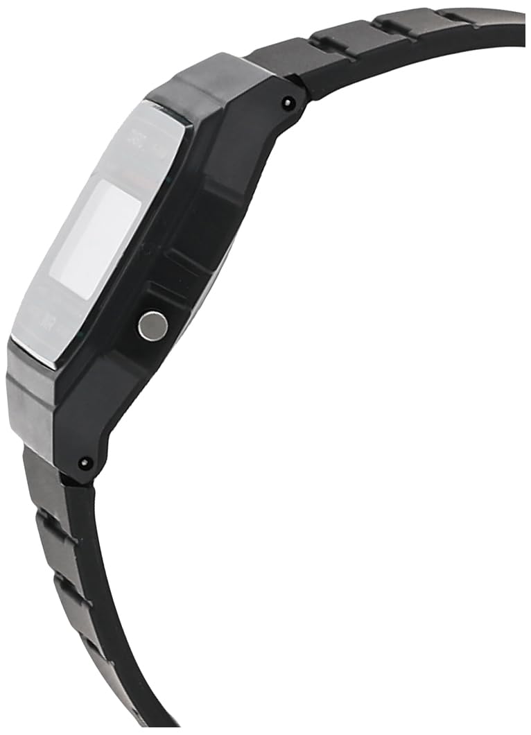 Casio F-91W-3DG - Black Watch, Black/White, Strap