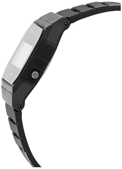Casio F-91W-3DG - Black Watch, Black/White, Strap