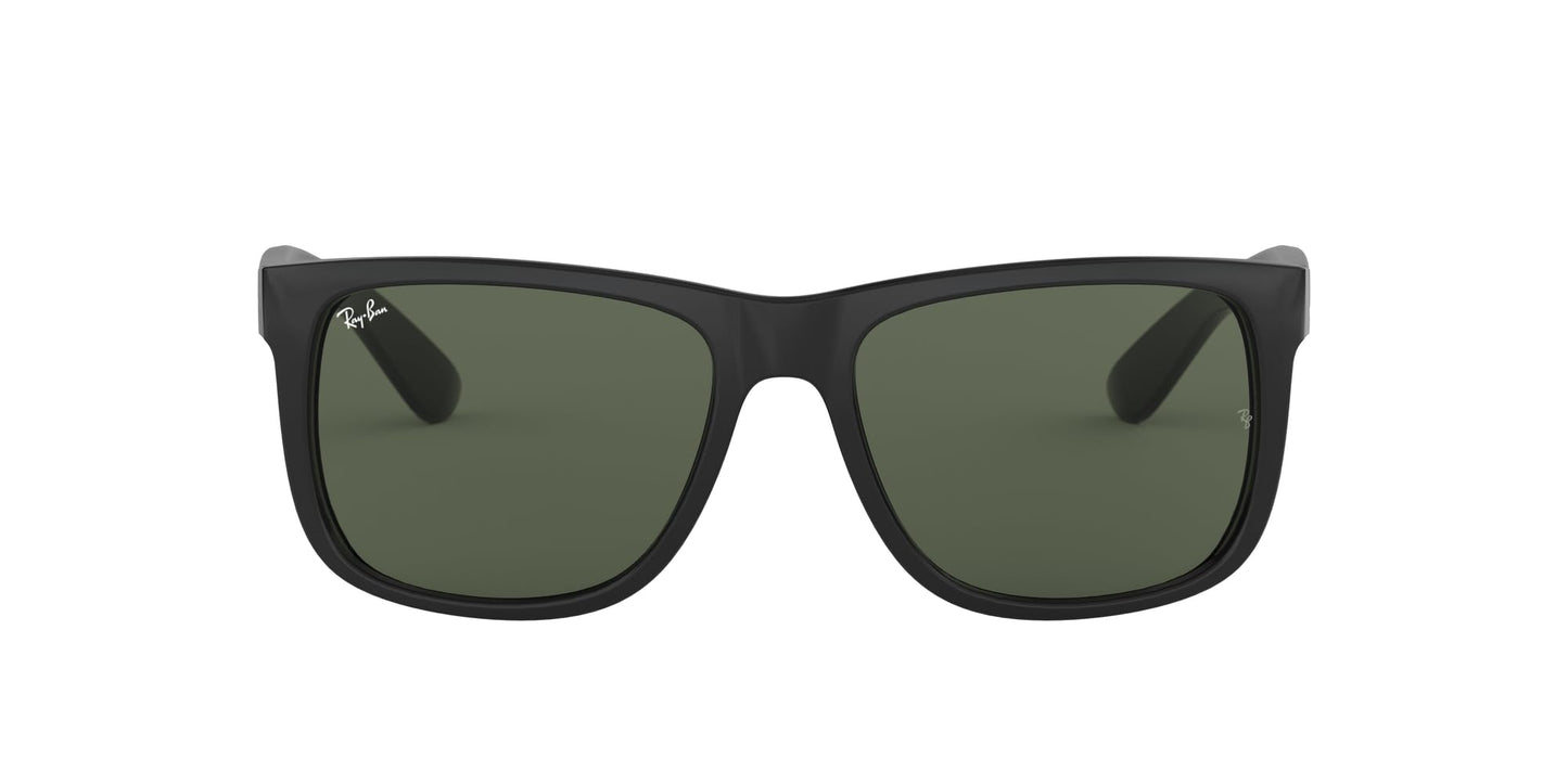Ray-Ban Lentes de Sol Cuadrados Justin RB4165 para Hombre (Negro / 55MM)