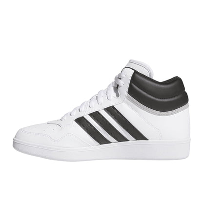 Adidas Unisex Hoops 4.0 Mid Top Basketball Shoes White/White/Grey