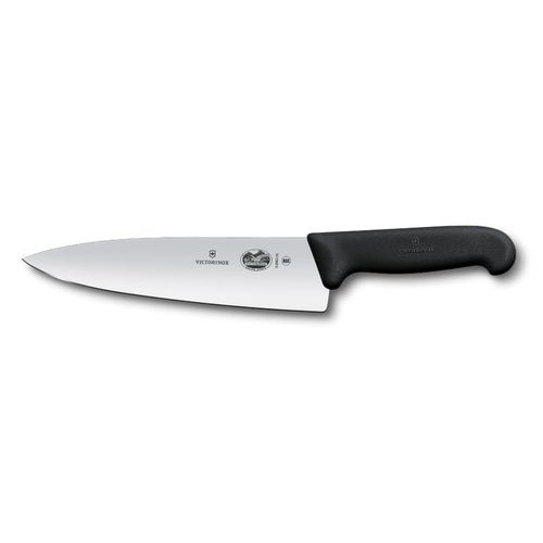 Victorinox Cuchillo de Chef Fibrox Pro (Negro / 8 Pulgadas)