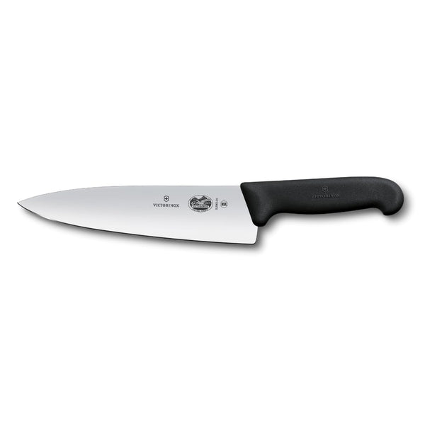 Victorinox Cuchillo de Chef Fibrox Pro (Negro / 8 Pulgadas)