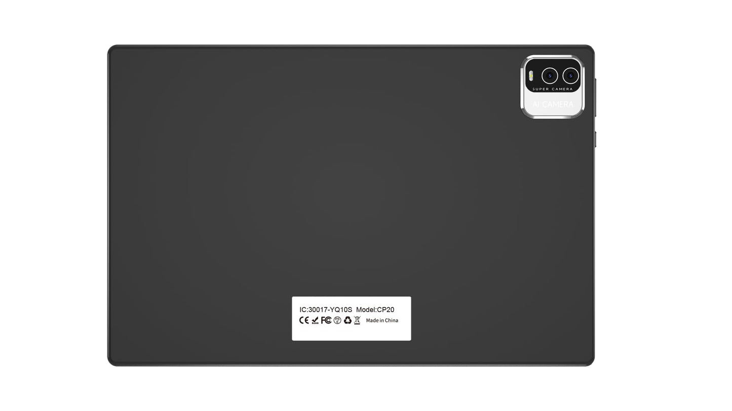 IWEGGO Android 15 Tablet, 10 Inch 18GB RAM+128GB ROM/ 2TB Expandable Tablet, 2.0GHz Quad-core Processor, 1280*800 HD Touch Screen, 5G WiFi6 BT 5.0, 2 in 1 Tablets with Keyboard Case Mouse Stylus Black
