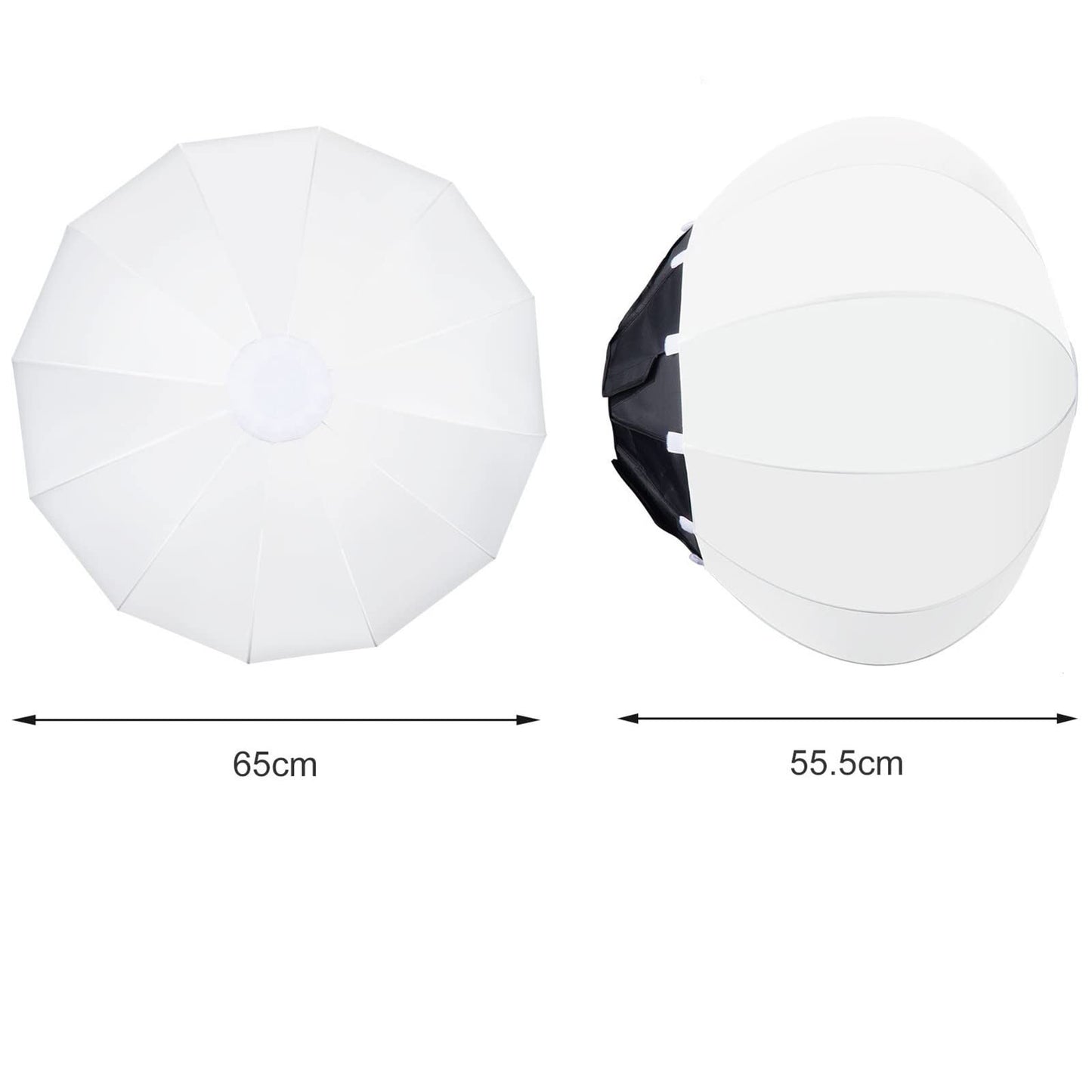 GODOX Softbox Lantern CS-65D 65cm Bowens Mount Soft Light Modifier for Aputure 300D Mark II 120D SL-60W VL150 SL150WII FV150 AD200PRO AD300 AD400PRO AD600 VL300 VL200 UL150