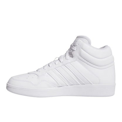 Adidas Unisex Hoops 4.0 Mid Top Basketball Shoes White/White/Black