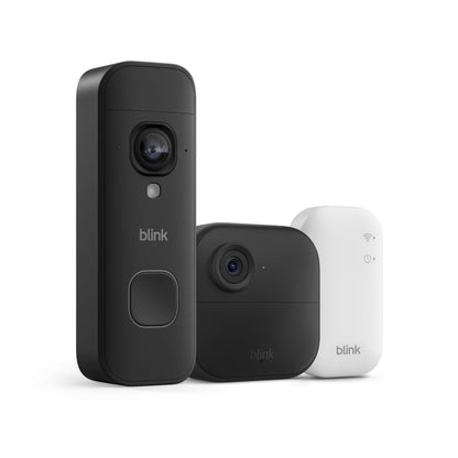 Blink Cámara Outdoor 4 + Timbre Doorbell 2K+ (Black)