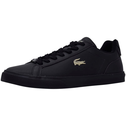 Lacoste Men's Lerond Sneaker, Black/Black