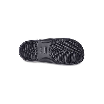 Crocs Men's and Women's Classic Two-Strap Slide Sandals, Black