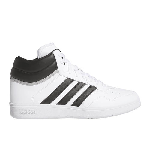 Adidas Unisex Hoops 4.0 Mid Top Basketball Shoes White/White/Grey