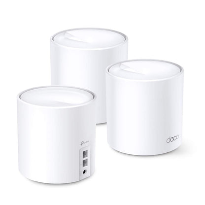 TP-Link Sistema WiFi Mesh Deco AX5000 (Paquete de 3 / Blanco)