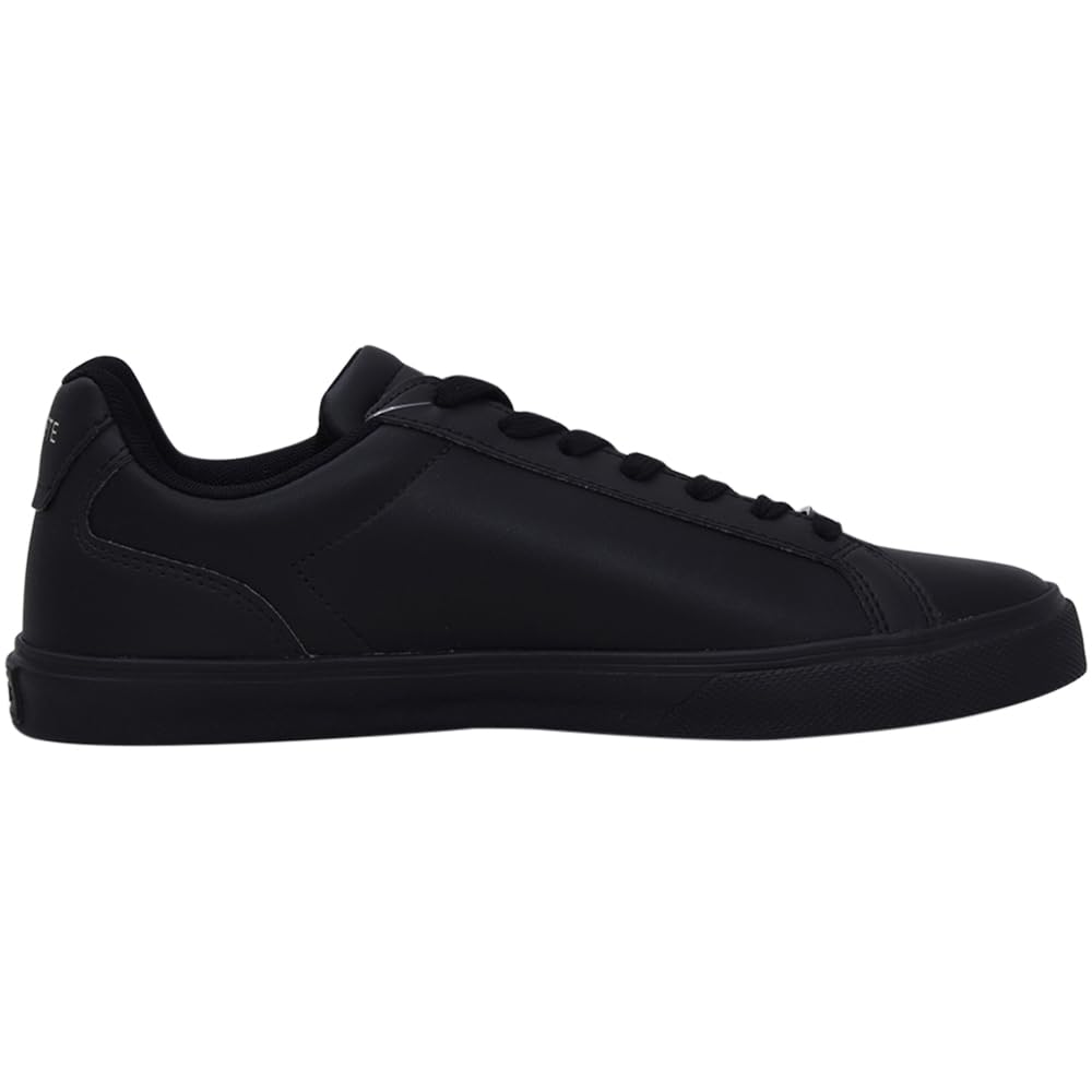 Lacoste Men's Lerond Sneaker, Black/Black