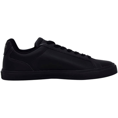 Lacoste Men's Lerond Sneaker, Black/Black
