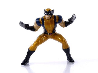 Jada Toys Coche Fundido a Presión Chevy Corvette 2020 con Figura de Wolverine (1:24)