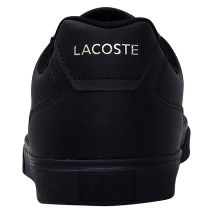 Lacoste Men's Lerond Sneaker, Black/Black