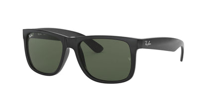 Ray-Ban Lentes de Sol Cuadrados Justin RB4165 para Hombre (Negro / 55MM)