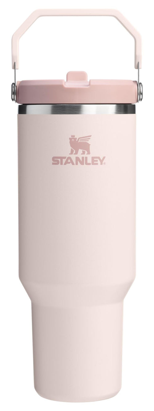 STANLEY Vaso Térmico IceFlow 2.0 con Tapa de Pajilla y Asa (40 oz / Rose Quartz 2.0)